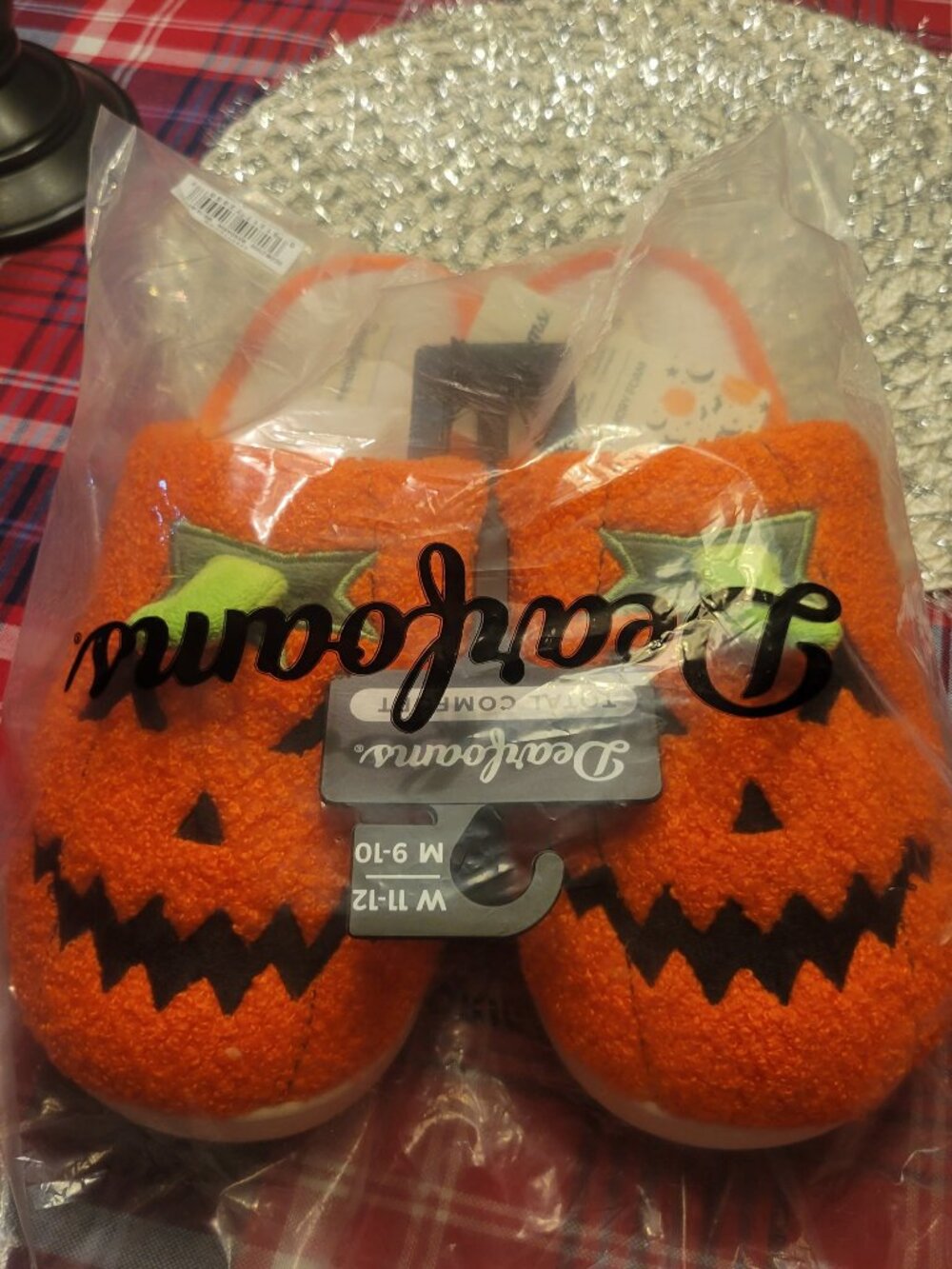 Dearfoams Halloween Scuff Unisex